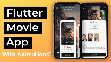 Flutter Movie App - Flutter UI - Speed Code (w/Animations!)