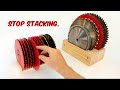 Vertical saw blade storage