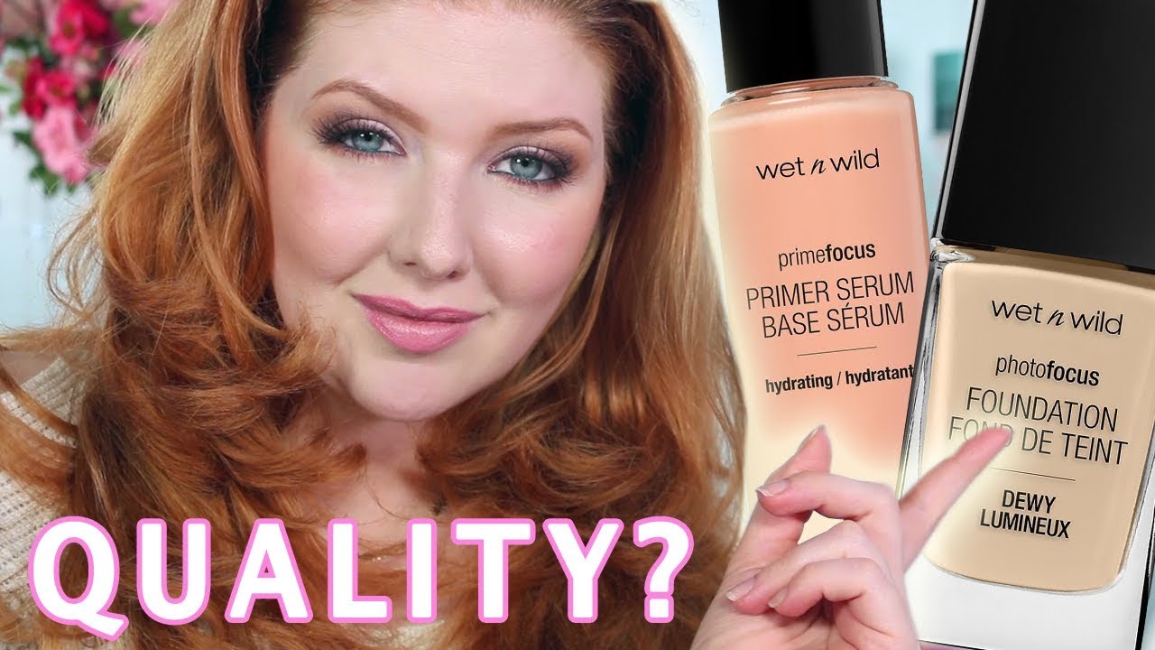 New Makeup from Wet 'N Wild | Dewy Primer & Foundation Review