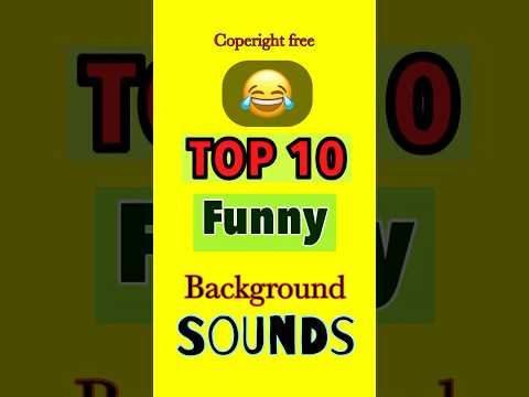 Top 10 Funny background sounds funny sounds comedy copyrightfree music soundeffects