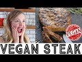 Vegan Seitan Steak - The Best Vegan Steak!