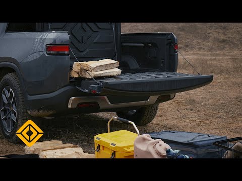 R1T Storage | Every cubic inch of cargo space in the Rivian electric pickup