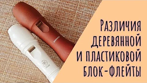 Деревянная и пластиковая флейта, барочная и немецкая система. В чём разница?