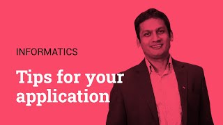 Tips for your application: IMC  Krems | Informatics