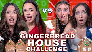 Twin Telepathy Gingerbread House challenge with Brooklyn and Bailey  Merrell Twins