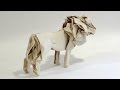 How to make an Origami Lion