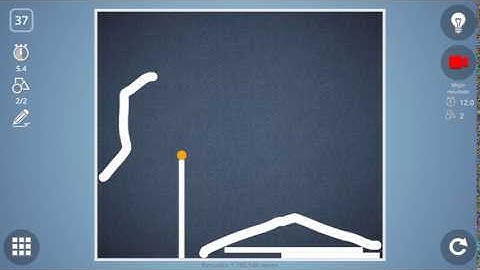 Check out how I solved level 37 in Brain It On! #BrainItOn