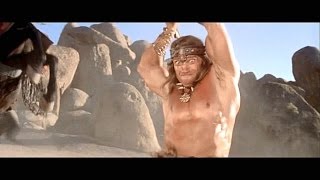 Conan vs Queen Taramis's guards - Conan the Destroyer