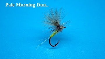 Tying a Pale Morning Dun Dry Fly with Davie McPhail
