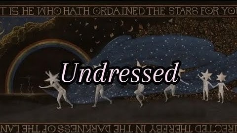 Undressed ~Sombr  (COVER)