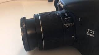 Фокусировка при записи видео на Canon EOS 600D