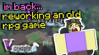 REWORKING MY OLD ROBLOX RPG GAME | Voyage Devlog 1