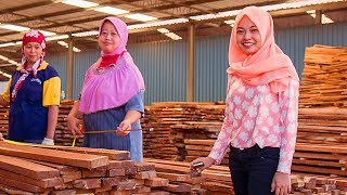 Indonesia Rosewood production with Wood-Mizer LT20 Sawmill