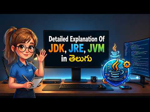 Java Program Execution Flow Explained | JDK → JRE → JVM | Telugu | Java Course #3