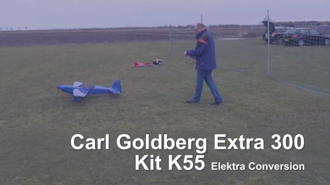 Carl Goldberg Extra 300 Elektra Conversion - YouTube