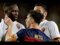 Leo messi vs mapou yangambiwa fight  barcelona  roma  gamper trophy 20152016 