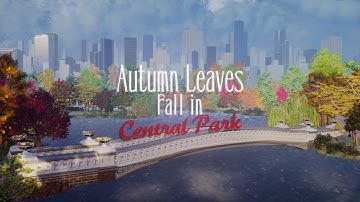 Autumn Leaves Fall in Central Park (Dreams PS4)