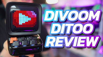DIVOOM DITOO Pixel Art Bluetooth Speaker Unboxing & Review