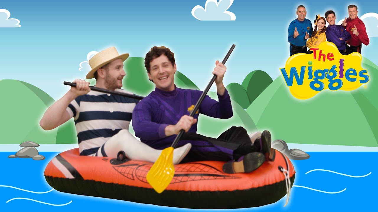 Row, Row, Row Your Boat | Action & Kids Songs | The Wiggles Nursery ...