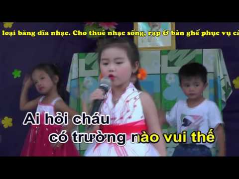 TRUONG CHUNG CHAU LA TRUONG MAM NON KARAOKE HOANG GIAP