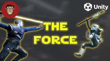 Push & Pull Force Effect in Unity - Star Wars (Inspired by Games) | Unity