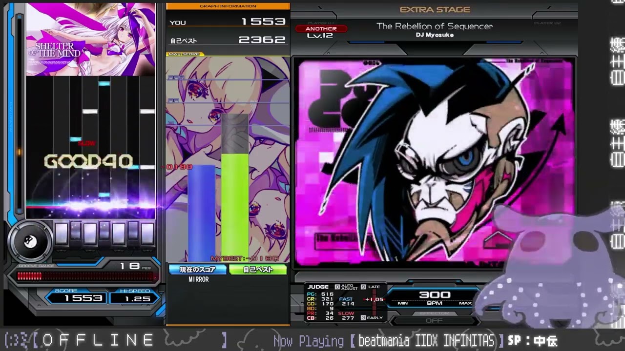 The Rebellion of Sequencer SPA MIRROR HARD / Player BRAYAN
