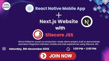 React Native + Next.js with Sitecore JSS | Live Demo & Tech Showcase | Murmu Software Infotech