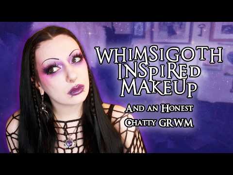 An honest chat, feeling blue & Whimsigoth Inspired Makeup | Toxic Tears