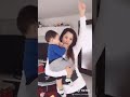 FIRST TIKTOK WITH MY BABY