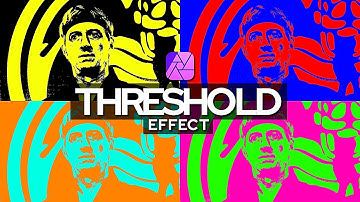 Threshold Effect (Andy Warhol) Tutorial in Affinity Photo iPad