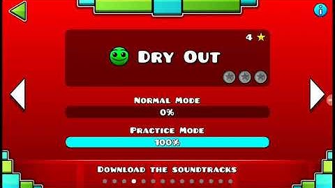 Geometry Dash Lite - Dry Out (Practice Mode)