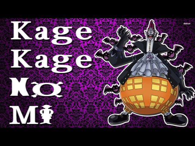 Kage Kage No Mi - devil fruit - Gecko Moria