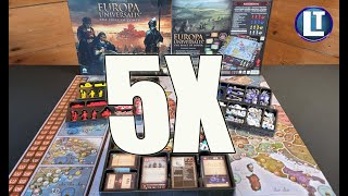 What is a 5X Board Game?  Europa Universalis: The Price of Power screenshot 1