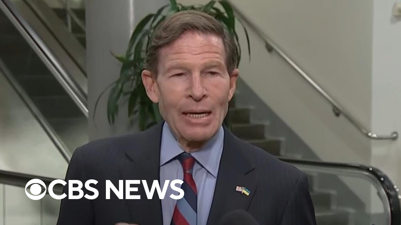 Blumenthal says he left briefing on Iran war with 