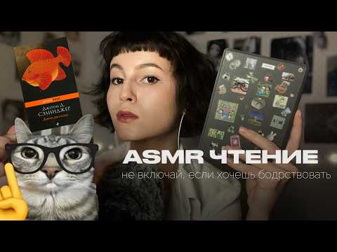 ASMR😴 Осторожно: заснёшь слишком быстро | читаю рассказ Сэлинджера