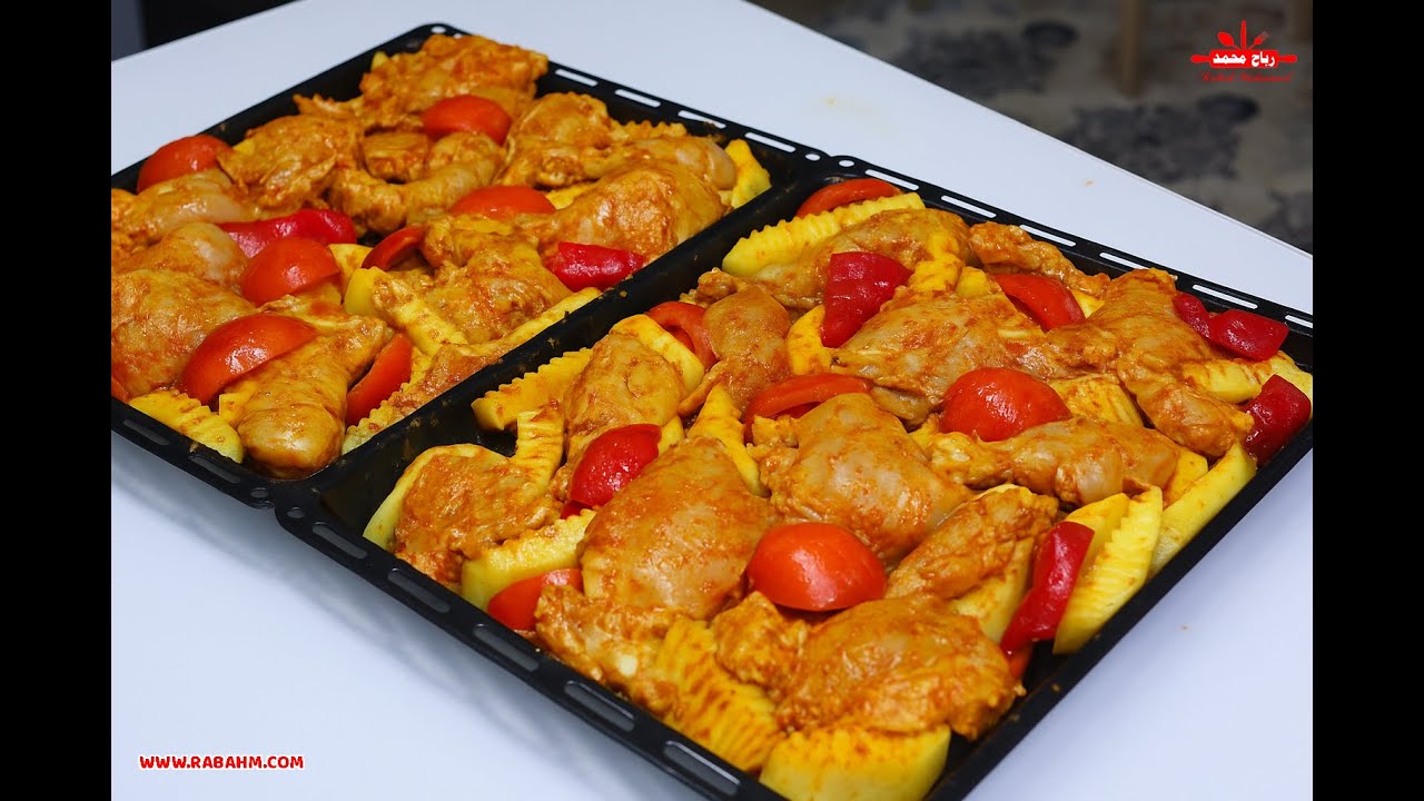 Лучшая приправа для курицы, запеченной в духовке دجاج مشوي في الفرن