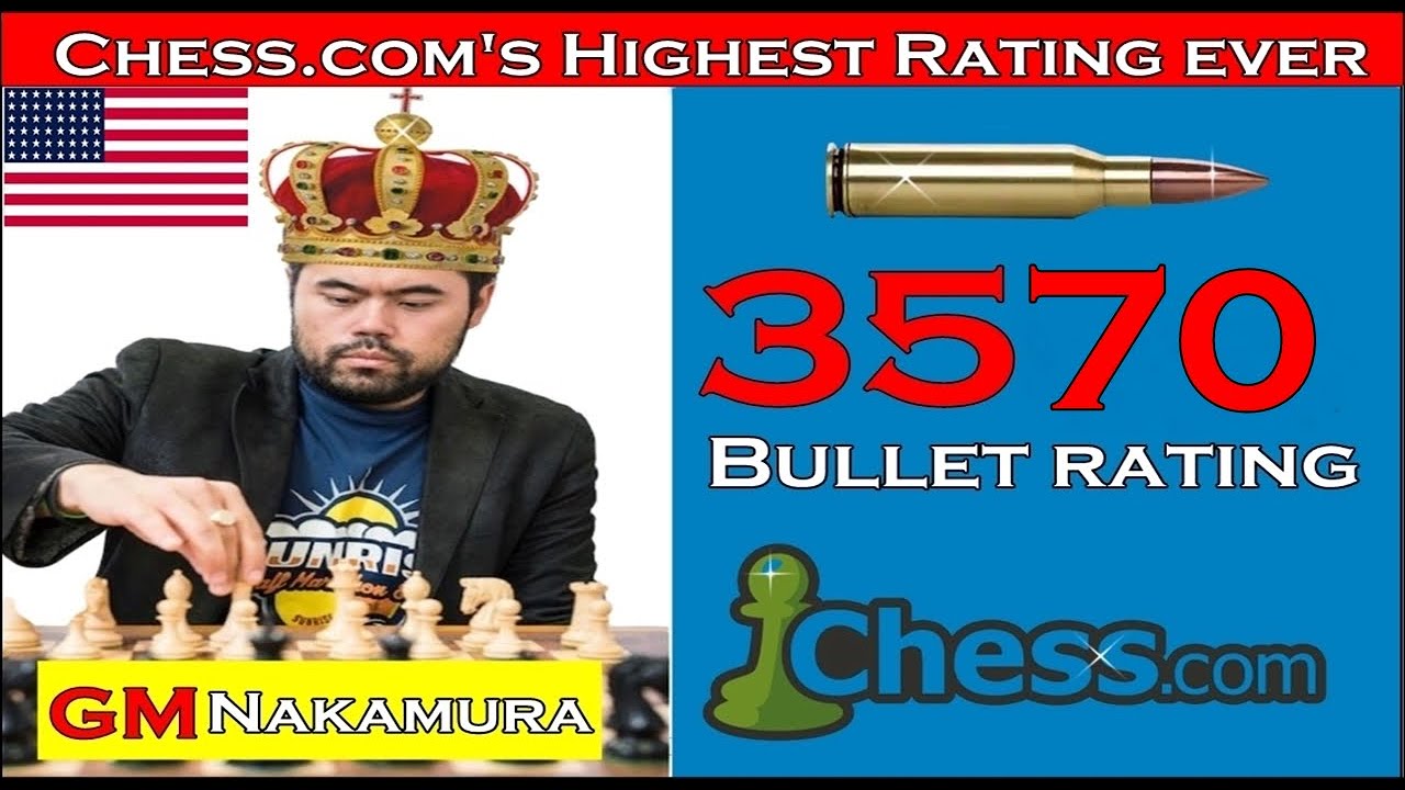 Chess.com's Highest Rating Ever (3570). King Nakamura! 