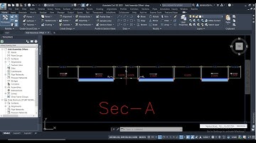 Civil 3D Tutorials | Assembly | Add Assembly Offset