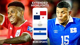 Panama Vs. El Salvador Extended Highlights Concacaf World Cup Qualifiers Cbs Sports Azo