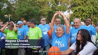 WHOEMRO | Nagwa Ghorab reveals the secret of a long and healthy life