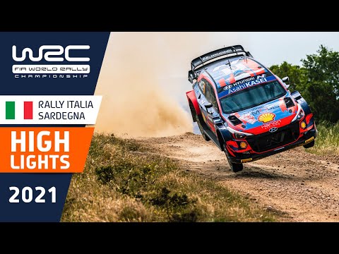 Highlights Stages 4-8: WRC Rally Italia Sardegna 2021