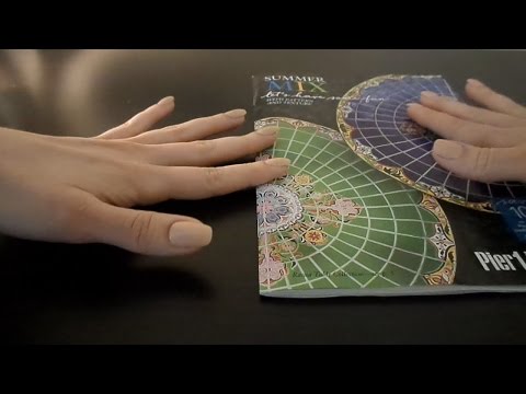 ASMR / Whisper Page Flipping Video