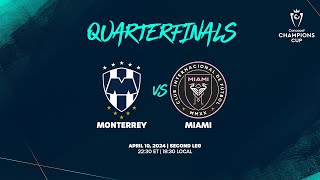 Monterrey vs Miami | 2024 Concacaf Champions Cup