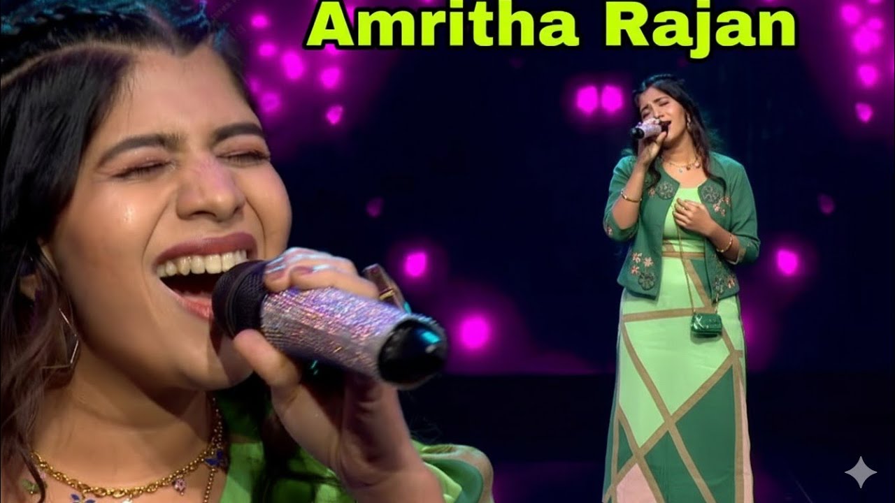 Amritha Rajan new thrilling song performance Indian idol 16 || Indian ...