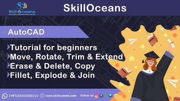 AutoCAD Tutorial for Beginners | Modify Toolbar Explained in Hindi |