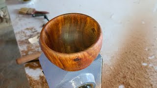 How To Make Wooden Small Bowl | लकड़ी की कटोरी कैसे बनाएं #woodturning