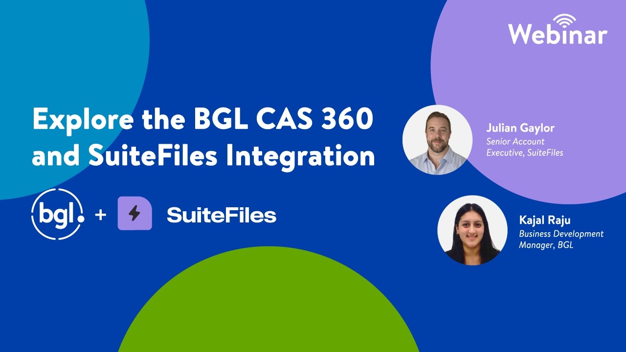 BGL & SuiteFiles: Explore the BGL CAS 360 And SuiteFiles Integration ...