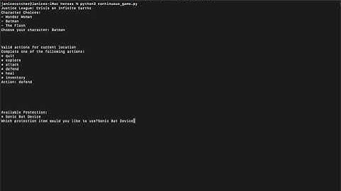 Python RPG Nested Dictionary Menu