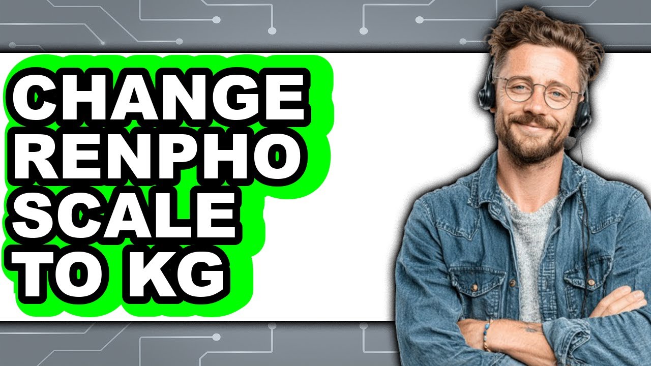 How to Change Renpho Scale to Kg (NEW 2025)