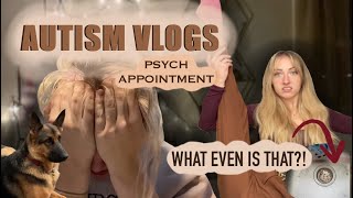 MONDAY VLOG | Psych Appointment, Home Cleaning, Autism Hacks